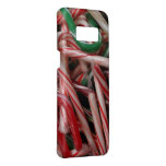 Candy Canes Christmas Holiday White Green and Red Case-Mate Samsung Galaxy S8 Case