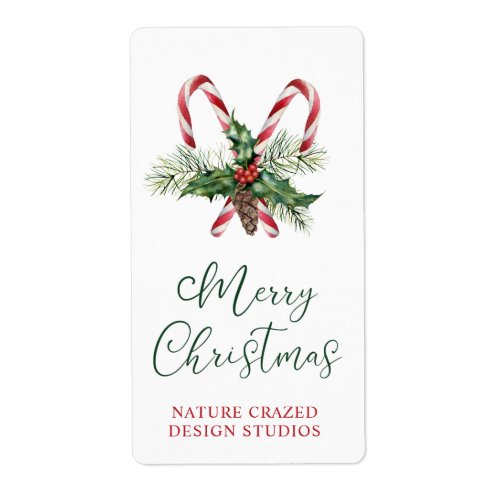 Candy Canes Company Christmas Gift Tags