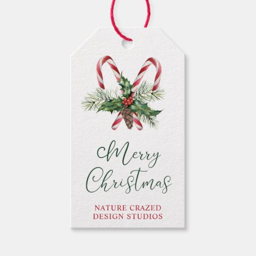 Candy Canes Company Christmas Gift Tags
