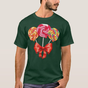 Candy canes for Women Kids Men Candy Cane Christm T-Shirt
