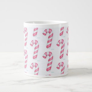 Candy Canes Giant Coffee Mug