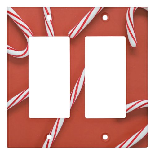 Candy Canes Light Switch Cover