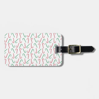 Candy Canes Luggage Tag