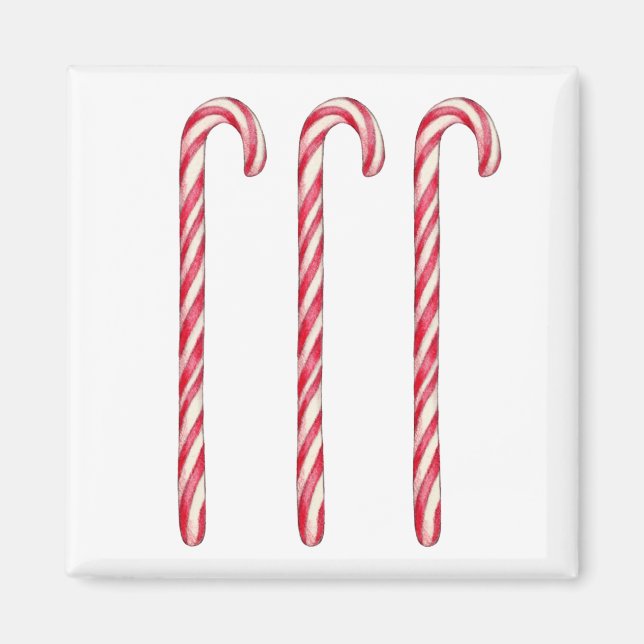 Candy Canes Magnet (Front)