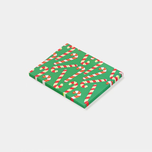 Candy Canes Post-it Notes (Angled)