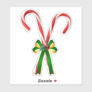 Candy Canes Sticker