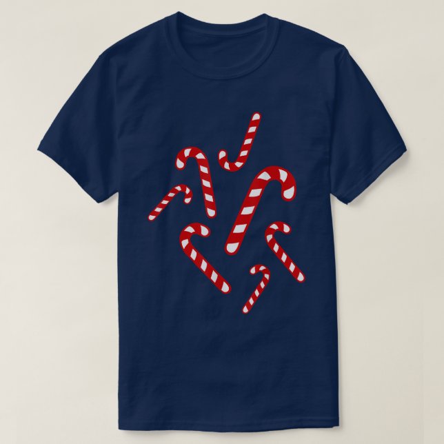 Candy canes  T-Shirt (Design Front)