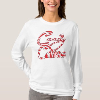 Candy Canes T-shirt by Honeysuckle_Sweet at Zazzle