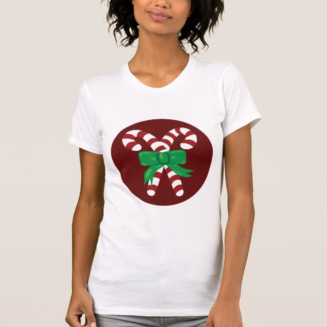 Candy Canes T-Shirt (Front)