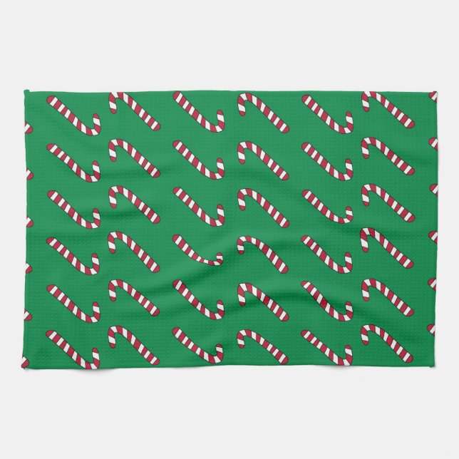 Candy Canes towel (Horizontal)