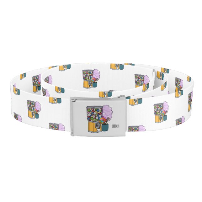 Candy cartoon illustration  belt (Coil)