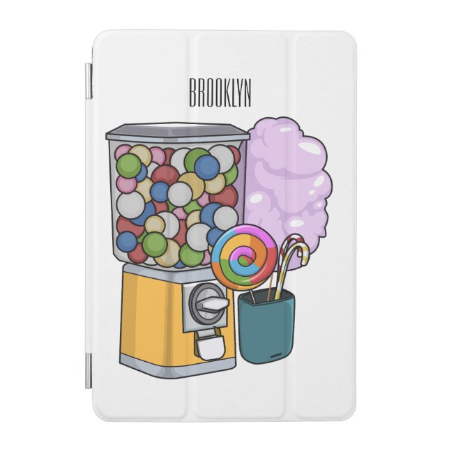 Candy cartoon illustration  iPad mini cover (Front)