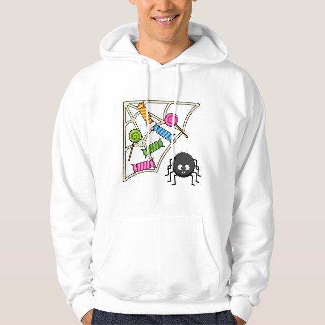Candy Catcher Spider Hoodie (Front)