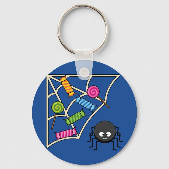 Candy Catcher Spider Keychain (Front)