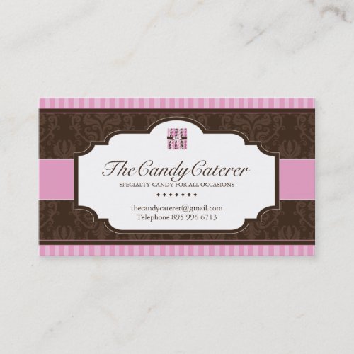 Candy Caterer Business Card