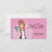 Candy Catering Business Cards (Front/Back)