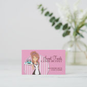 Candy Catering Business Cards (Standing Front)
