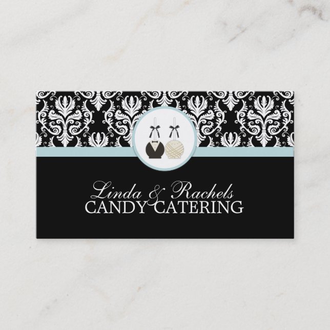Candy Catering Business Cards (Front)
