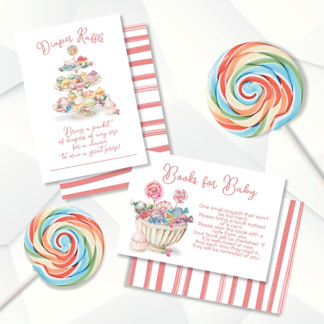 Candy Charcuterie Books for Baby Card (Creator Uploaded)