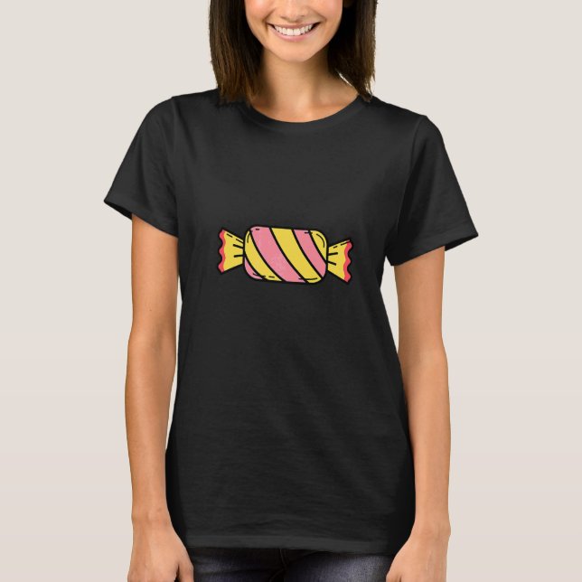 Candy Chocolate Sweets T-Shirt (Front)