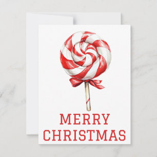 Candy Christmas Card