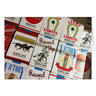 candy cigarettes cards