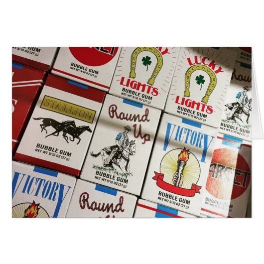 candy cigarettes cards (Front Horizontal)