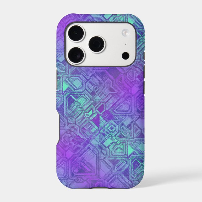 candy circuits - berry blue : Case-Mate iPhone case (Back)