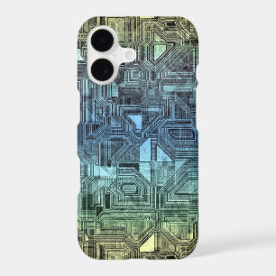 candy circuits - lemon lime : iPhone 17 case
