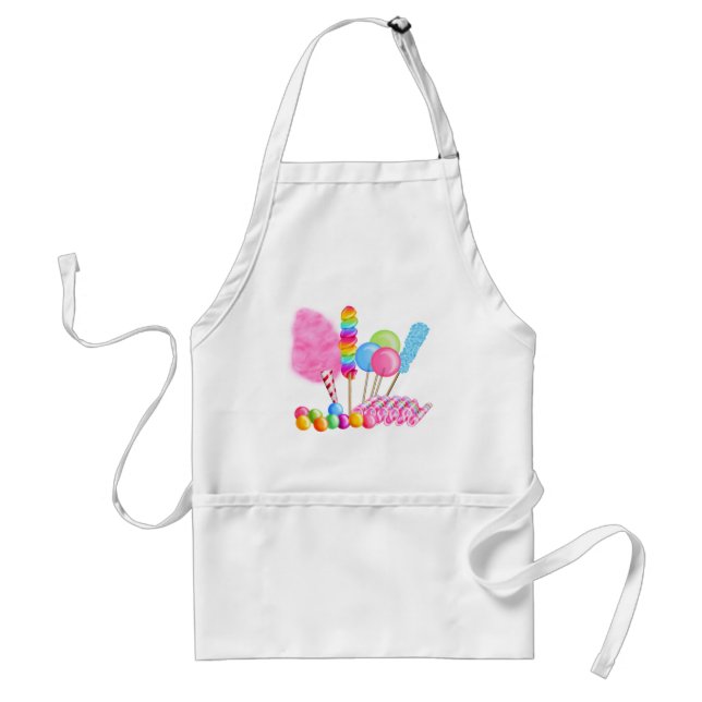 Candy Circus Adult Apron (Front)