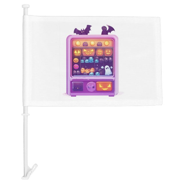Candy Claw Machine Car Flag (Front)