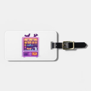 Candy Claw Machine Luggage Tag