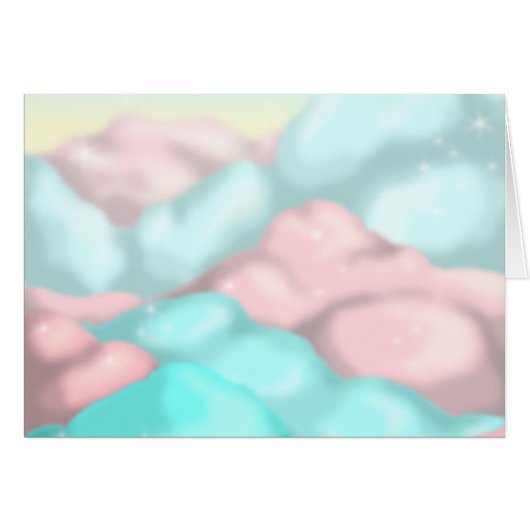 Candy Clouds Cards (Front Horizontal)