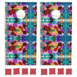 Candy Clown Cornhole Set