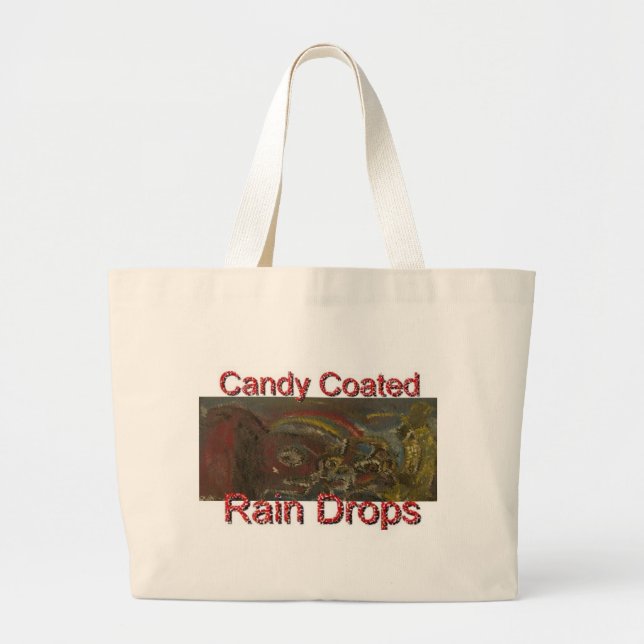 Candy Coated Large Tote Bag (Front)