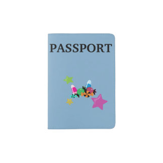 Candy Collage Halloween Design Passport Holder