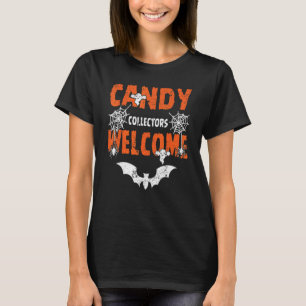 Candy Collectors Welcome Halloween Costume T-Shirt