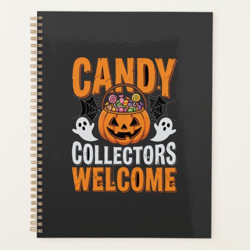 Candy Collectors Welcome Halloween Pumpkin Planner