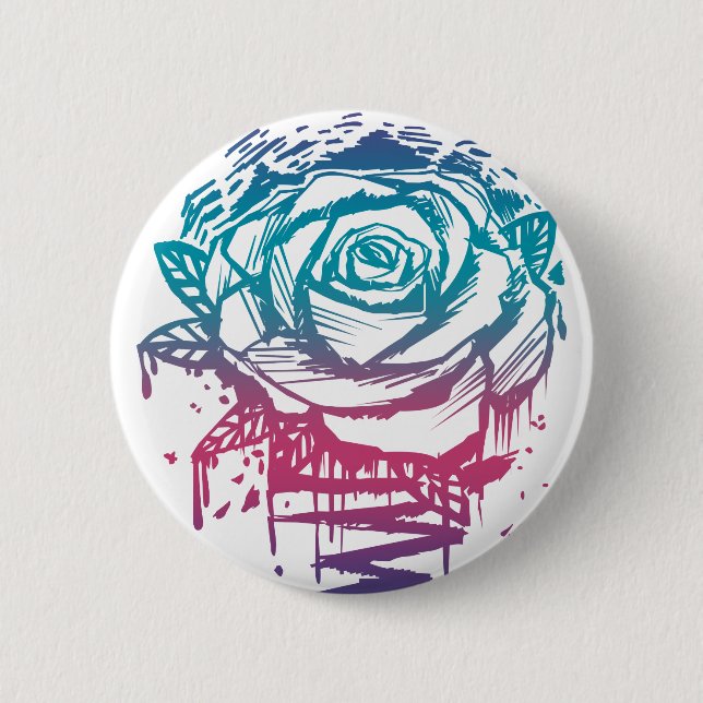 Candy Color Rose Button (Front)
