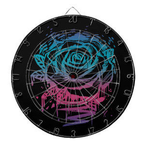 Candy Color Rose Dart Board