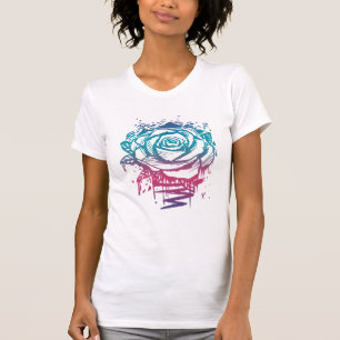 Candy Color Rose T-Shirt