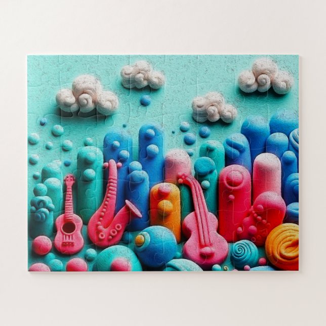 Candy Colored Instruments Jigsaw Puzzle (Horizontal)