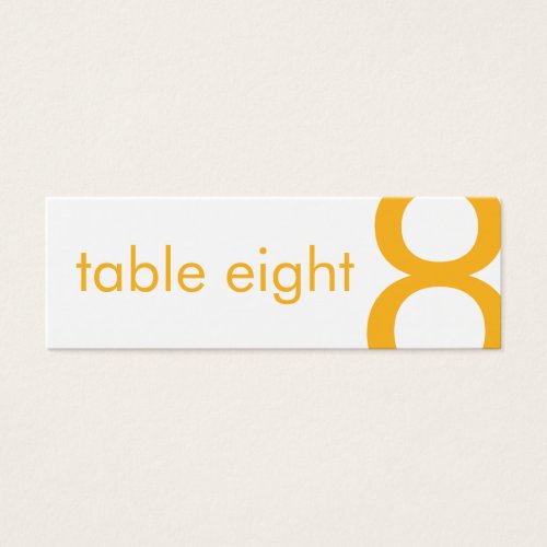 Candy Colors Mini Guest Seating Card Business Cards