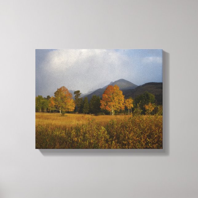 Candy Colors of Rocky Mountain National Park Canvas Print (Front)