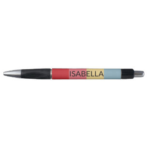 Candy Colors Vertical Stripes Pen