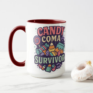 Candy Coma Survivor Halloween Mug