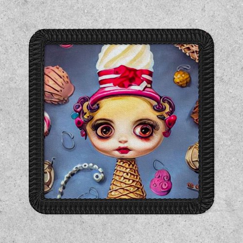 Candy  Cones Doll Patch