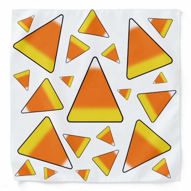 Candy Corn  Bandana (Front)