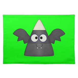 Candy Corn Bat Placemat
