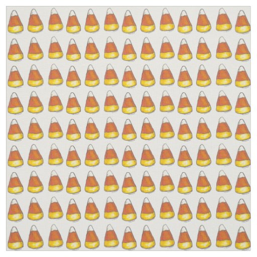 Candy Corn Candies Thanksgiving Halloween Fall Fabric